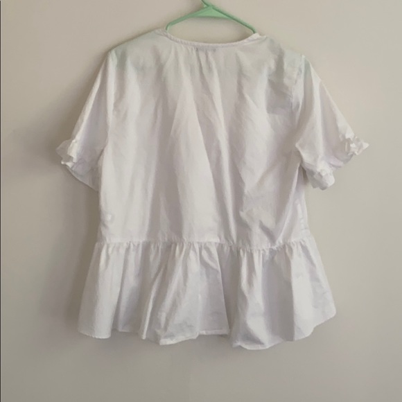 Madewell white blouse - Picture 6 of 6